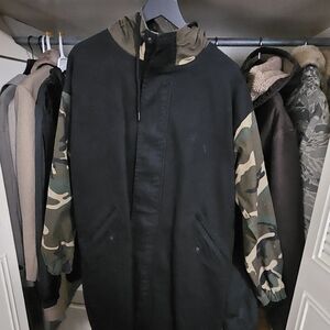 Longline Camo Jacket